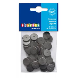 Runde magneter (15-20 mm) flere valgmuligheder