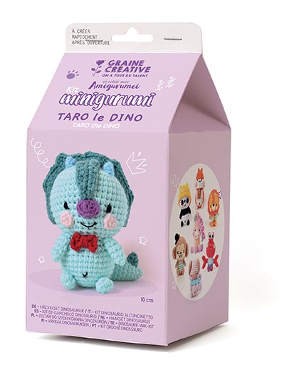 Amigurumi-kit dinosaurie mini Amigurumi-kit dinosaurie mini