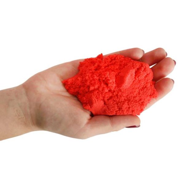 Magisk leksand - 1 kg - R�d