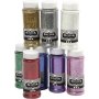 Glitter - mixade frger - 8 x 110 g