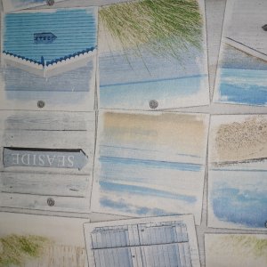 Vaxduk textil seaside 140 cm