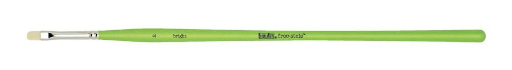 Syntetisk pensel Liquitex Bright - nr. 2 - Akrylpensler, Pensler