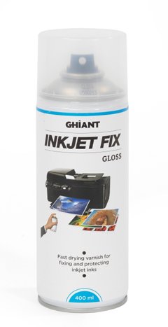 Ghiant InkJetSpray Fikseringsmiddel 400 ml - Blank - Fixativ, Fernis og kunstner medier til kunstmaling