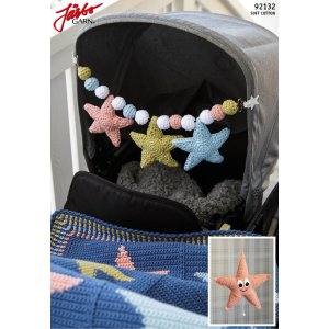 Heklemønster stjerner til baby - amigurumi Heklemønster stjerner til baby - amigurumi