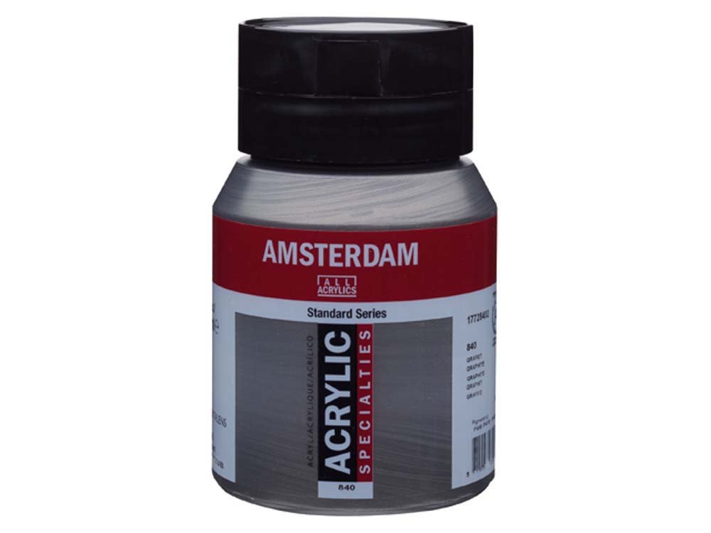 Amsterdam Akryl 500 ml - Graphite - Akrylfarver, Kunstnerfarver