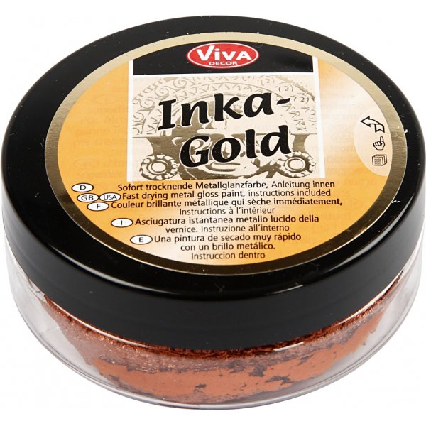 Inka Gold - koppar - 50 ml Inka Gold - koppar - 50 ml