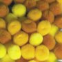 Pomponer 15 mm i gult, 45-pack Pomponer 15 mm i gult, 45-pack