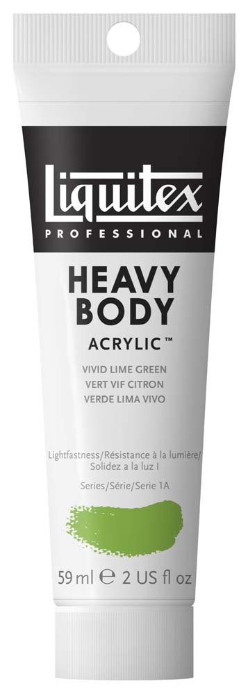Akrylfärg Heavy Body Liquitex 59 ml - 740 Vivid lime green - Akrylfärger, Konstnärsfärger