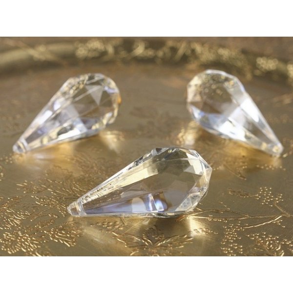 Kristallh�ngen - Droppar 23 x 51 mm 5 st