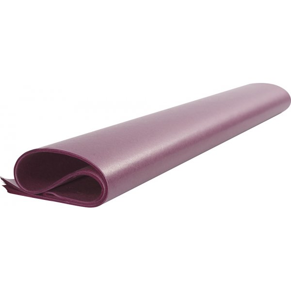 Silkespapper - bordeaux - 50 x 70 cm - 14 g -25 ark Silkespapper - bordeaux - 50 x 70 cm - 14 g -25 ark