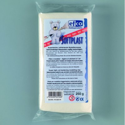 Softplast - Hvid 250 g Lufttrrende