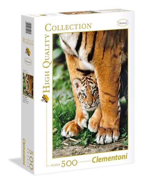 Pussel HQ Kollektion 500 bitar - Bengalisk tigerunge