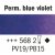 Rembrandt Akvarelmaling/Vandfarver 5 ml - Permanent Bl-Violet