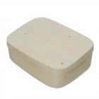 Plywoodask 12,5 x 16,5 x H 5 cm - obehandlat rektangulr