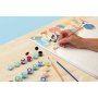 Målarset efter nummer 30 x 40 cm – strandmotiv Målarset efter nummer 30 x 40 cm – strandmotiv