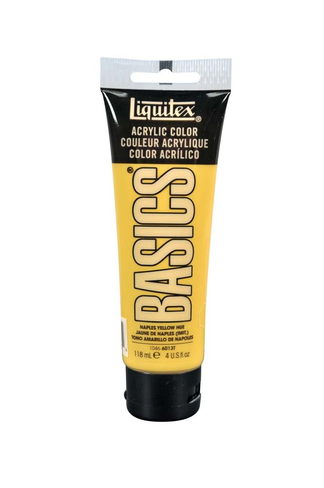 Akrylfärg Liquitex 118 ml - 601 Naples yellow - Akrylfärger, Konstnärsfärger