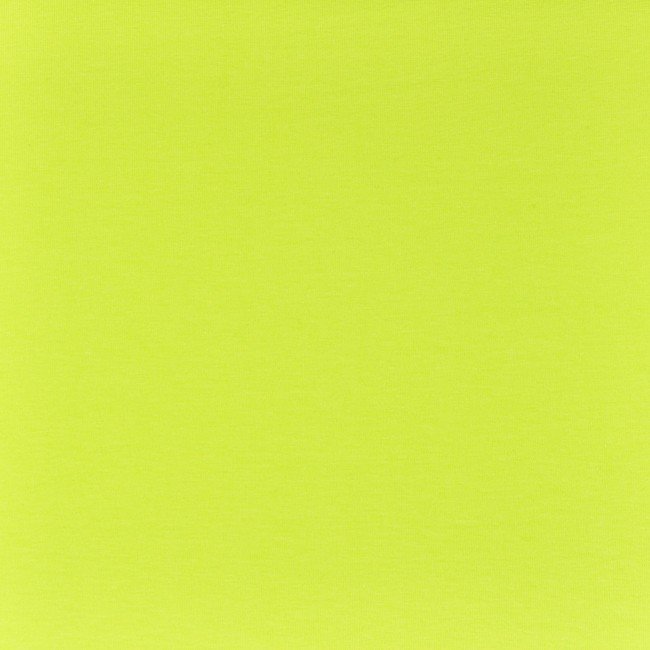Jersey - Uni - lime - Ensfarvet strik, Strikstof, Stof