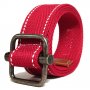 Textilbälte - Röd - 105 cm