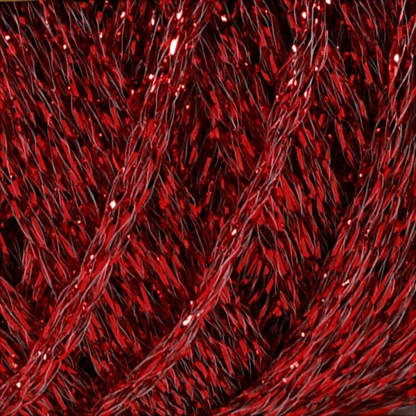 Lurex Garn - röd - 25 g Lurex Garn - röd - 25 g
