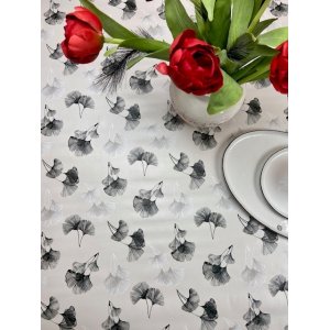 Vaxduk ginko blad 140 cm