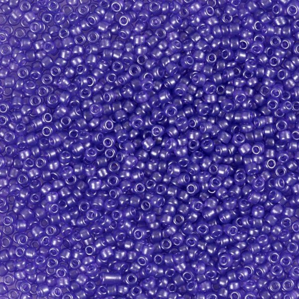 Rocaillep�rlor 1,7 mm Lila 25 g