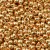 Rocaillespärlor metallic ø 2,6 mm - rött guld 500 g