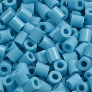 Rörpärlor NABBI medium 5x5 mm Turkos 1100 st Rörpärlor NABBI medium 5x5 mm Turkos 1100 st
