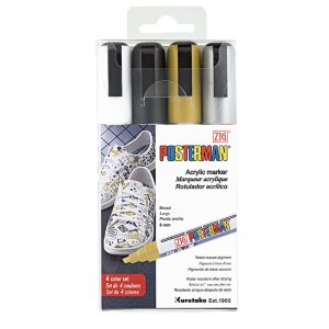 Markeringspenne ZIG Posterman PMA-50 6mm 4 stk.
