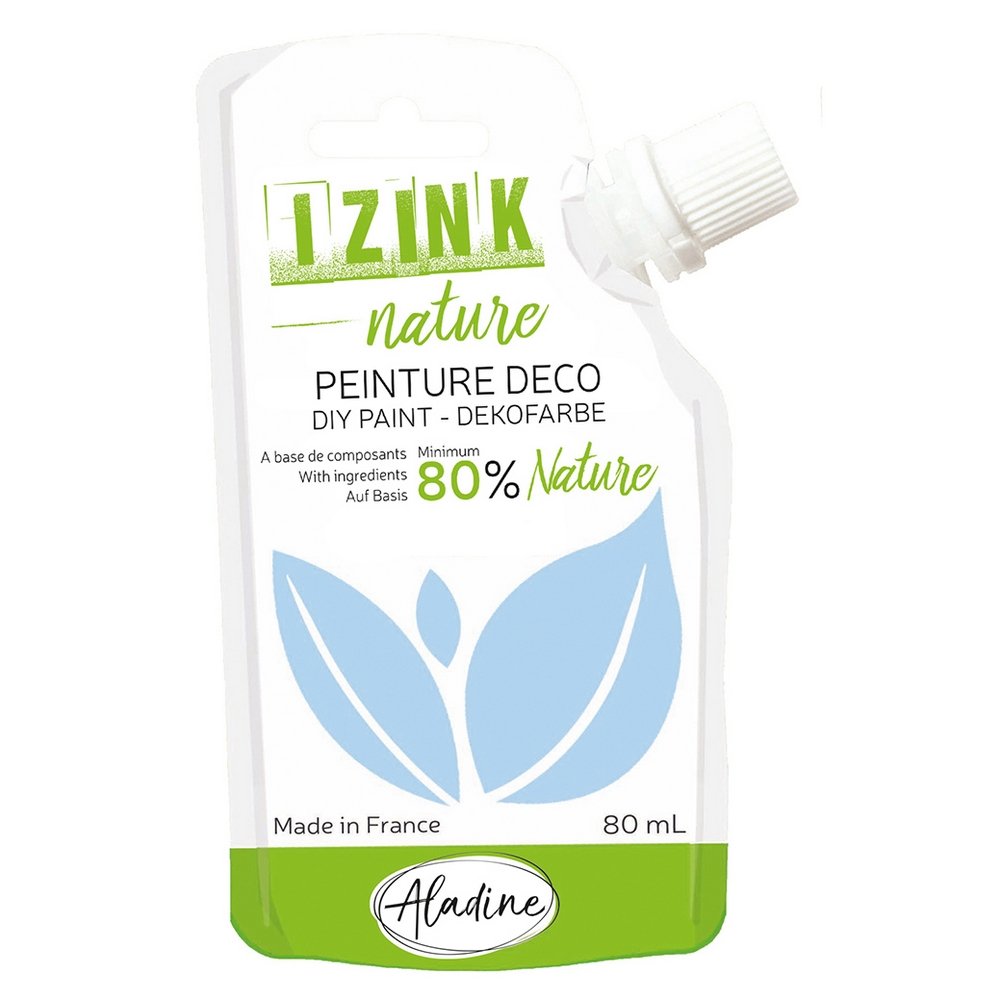 Dekorfarve Nature 80 ml - Glacierblå - Universalfarve, Hobbyfarve