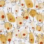 Presentpapper - beige - rd - Renar - 5 m