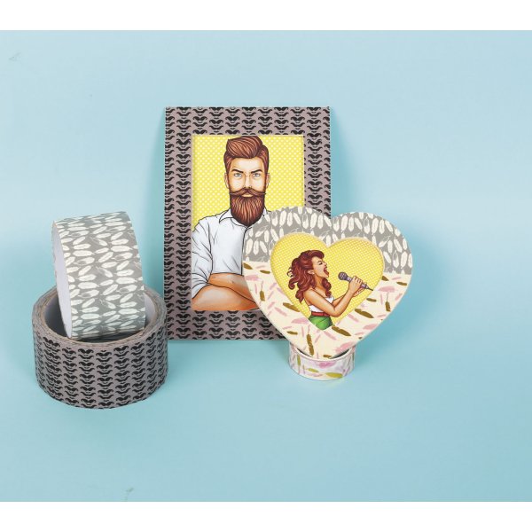 Queen tape mustaschtejp 48 mm x 8 m Queen tape mustaschtejp 48 mm x 8 m