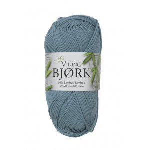 Viking garn Bjrk 50g Blgr (528)