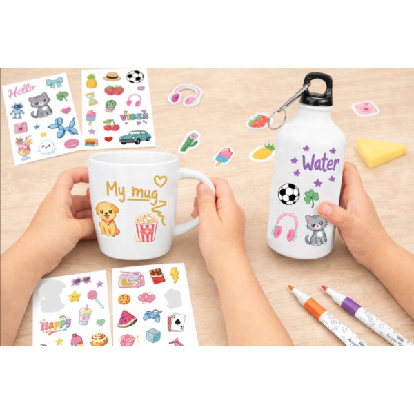 Designa din egen mugg - pysselkit fr�n Sense