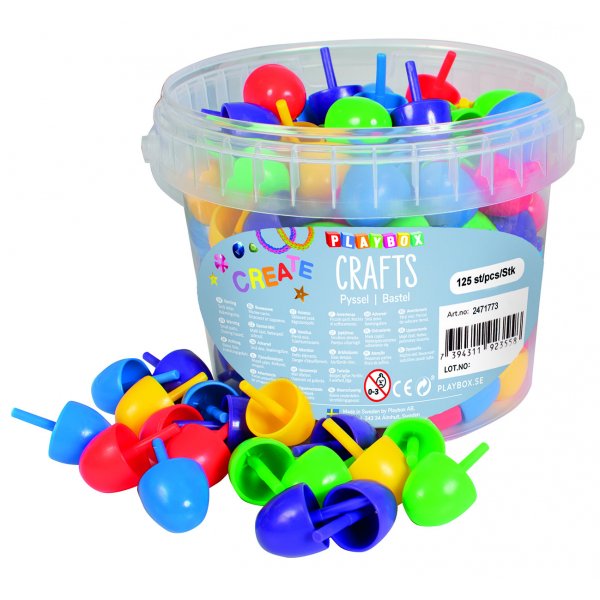 F�rgmosaik i hink Stor pigg - 125 st