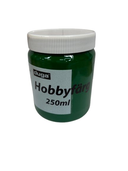F�rg Hobby akryl 250ml -M�rkgr�n