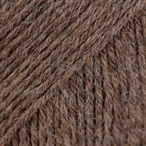 DROPS Fabel Uni Colour garn 50g - Brun (300)