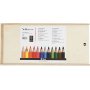 Frgpennor - 3 mm - mixade frger - 144 st