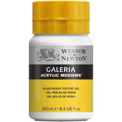 Akrylmedium W&N Galeria - Teksturgel glasperler 250 ml