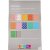 Blankt papir - blandede farver - Mnstret - 100 ark