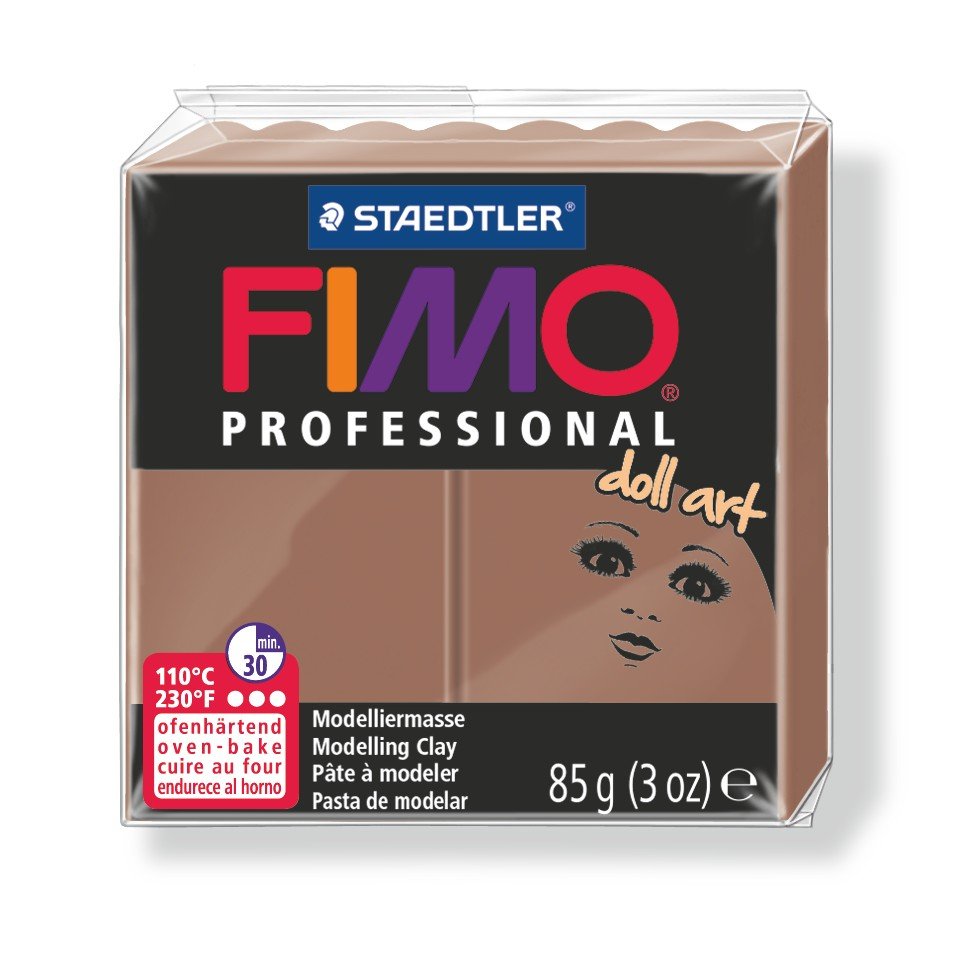 Modellervoks Fimo Doll Art Professional 85 g - Nougat - Fimolera, Modellere, Hobbyartikler til børn, Hobbymateriale, Håndværk