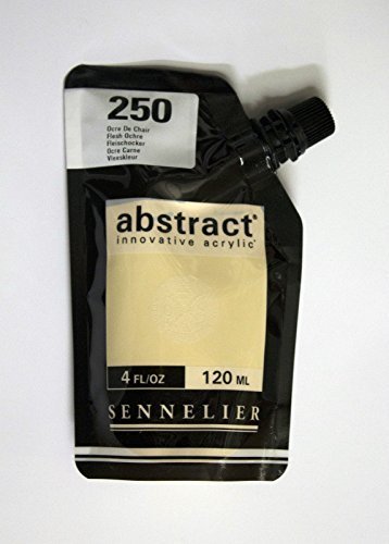 Akrylfärg Sennelier Abstract 120ml - Flesh Ochre (250) - Akrylfärger, Konstnärsfärger