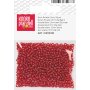 Bohemiska rocaillep�rlor 2,5 mm r�d 20 g