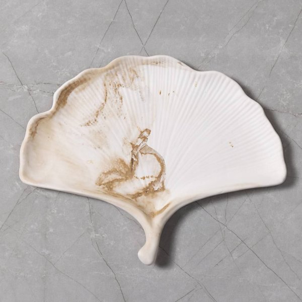 Silikonform Ginkgoblad 18,5 x 14,8 cm 1,5 cm