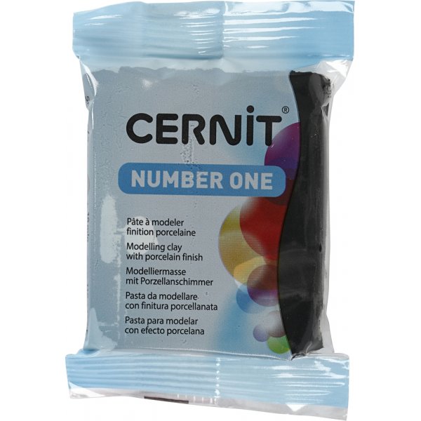 Cernit - svart (100) - 56 g Cernit - svart (100) - 56 g