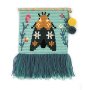 Broderikit med fj�rilsdesign i canvas