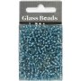 Rocaillepärlor 3 mm Klarturkos 25 g Rocaillepärlor 3 mm Klarturkos 25 g
