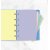 Refill till Filofax Anteckningsbok Pocket - Prickad - Pastels
