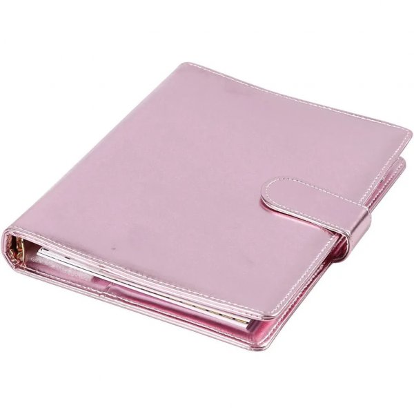 Kalender med ringperm - Rosa