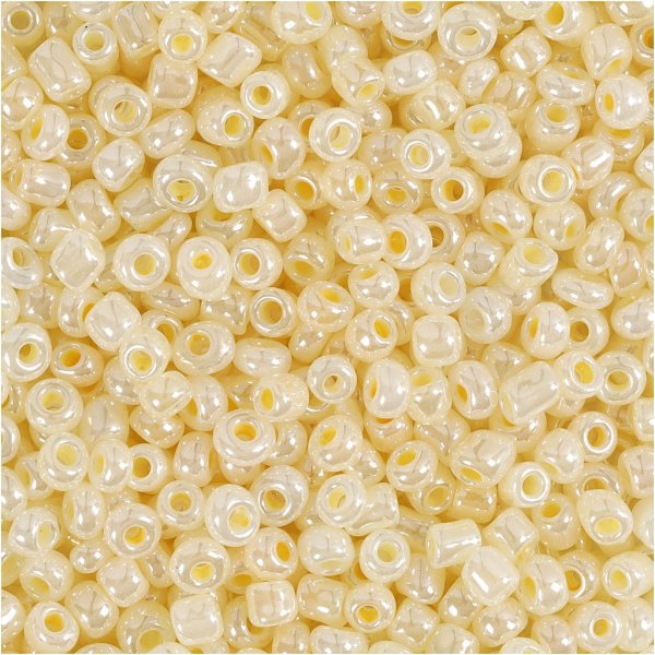 Rocaillepärlor 3 mm Elfenben 25 g Rocaillepärlor 3 mm Elfenben 25 g