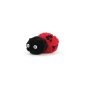 Gör-det-själv-kit för nyckelpiga i pompom Gör-det-själv-kit för nyckelpiga i pompom